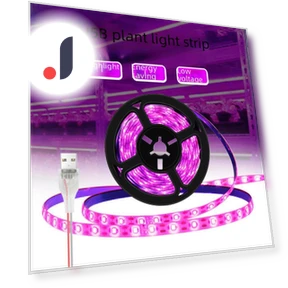 Водонепроницаемая светодиодная лампа полного спектра с USB — Лампы для растений, AI Supermarket