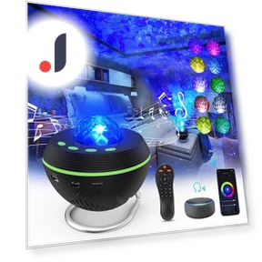 Проектор звездного неба с WiFi и Bluetooth — Ночники, Elegant Living House