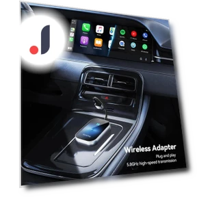 2 в 1 Адаптер для автомобиля Android Auto Wireless Carplay — Автомагнитолы, A Auto Parts Mall