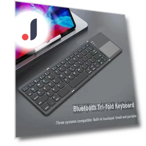 Компактная беспроводная Bluetooth-клавиатура с сенсорной панелью — Клавиатуры, Computer boost