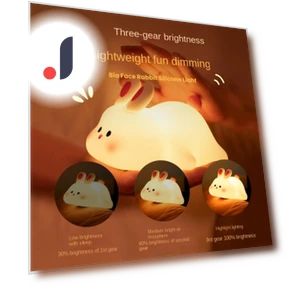 Силиконовый ночник в форме кролика — Ночники, Homeware Essentials