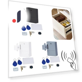 Электронный замок RFID для шкафа — Домашние системы безопасности, Home Textile Home Decoration
