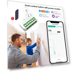 MINI Smart Switch 2-позиционный переключатель управления — Умные модули, Build My Home