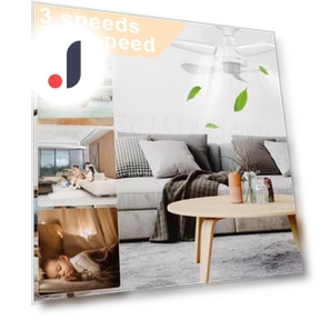 Бесшумный потолочный вентилятор с подсветкой — Потолочные вентиляторы, Home Furnishing Department Mall
