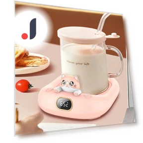 Умная термопластина в форме кошки — Подогреватели напитков, Vinde Home