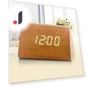 Умные светодиодные деревянные будильники — Часы, Comfort Homeware