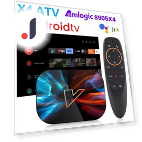ATV Android TV Box — Fire TV, Blackin