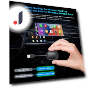 2 в 1 CarPlay и Android Auto Mini Ai Box — Автомагнитолы, JOHO - CarGear