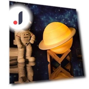 3D принт Сатурн ночник — Лампы и абажуры, Good Household Items