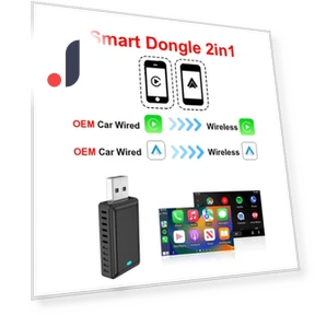 Адаптер Carplay и Android Auto 2 в 1 AI Box — Аксессуары для автомобилей, JOHO - CarGear