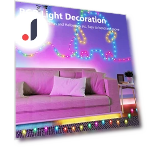 Гирлянда Dream Color Light String Smart BT RGBIC LED — Гирлянды для дома, Rainbow Rain