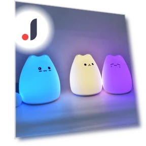 Светодиодный ночник с мягким силиконовым сенсорным датчиком — Ночники, Rainbow Rain