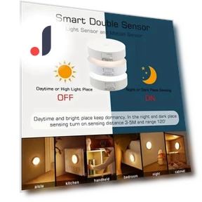Датчик движения LED ночник с USB зарядкой — Ночники, Build My Home