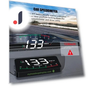 Автомобильный проекционный дисплей OBD2 HUD — Спидометры, ZQKJ