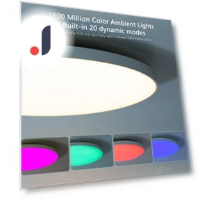 Умный потолочный светильник RGB CCT с дистанционным управлением — Потолочные светильники, Rainbow Rain