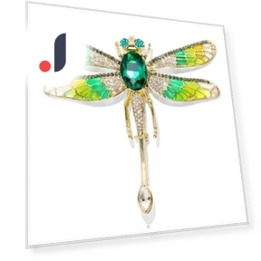 Умная брошь в виде стрекозы — Броши и значки, JEWEL HOME