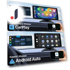 Беспроводной Carplay Android Auto монитор с сенсорным экраном — Камеры заднего вида, JOHO - CarGear