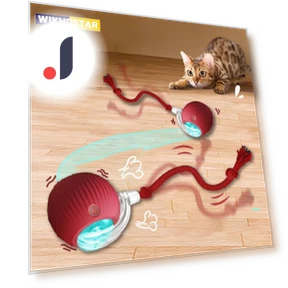 Интерактивные игрушки-мячи для кошек — Игрушки для питомцев, WIKHOSTAR