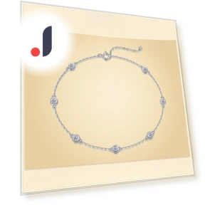 Серебряный Умный Пузырьковый Браслет — Умные украшения, JEWEL HOME