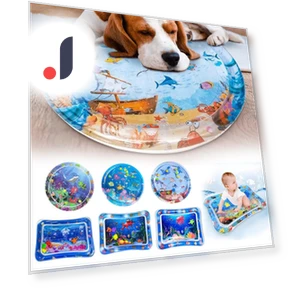 Утолщенный сенсорный коврик для игры с водой Cool Comfort — Игрушки для питомцев, Home Furnishing Department Mall