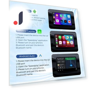 Беспроводная Android Auto Carplay TV Box — Аксессуары и крепления для установки, JOHO - CarGear