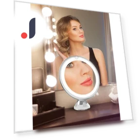 Гибкое увеличительное зеркало с подсветкой — Ручные, Light makeup