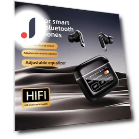 Беспроводная Bluetooth-гарнитура с активным шумоподавлением — Гарнитуры, QUEED