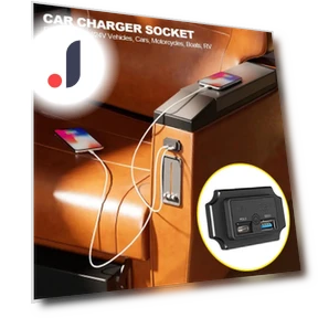 Автомобильное зарядное устройство QC 3.0 USB PD Type C — Зарядные устройства, Rustic Elegance House