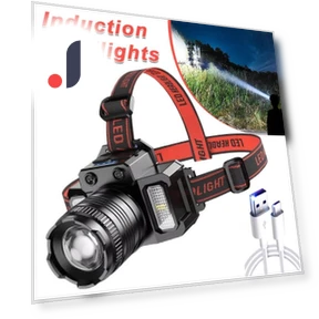 Светодиодный сенсорный налобный фонарь — Фонарики, YH FlashLight