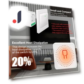WiFi Mini Smart Switch с монитором энергопотребления — Умные модули, AUBESS