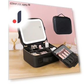 Умная косметичка со светодиодной подсветкой и большим зеркалом — Косметички, Light makeup