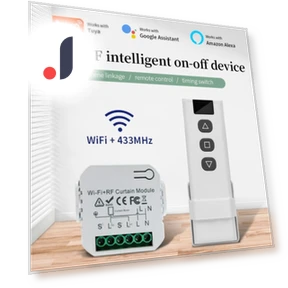 WiFi Smart Curtain Switch — Центры управления и контроллеры, Tuya