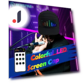 Светодиодный экран дисплея Smart Matrix Hat — Браслеты и клипсы, Lntelligent Living Hall