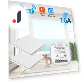 Умный выключатель WiFi 16A 433MHz — Умные модули, Lntelligent Living Hall