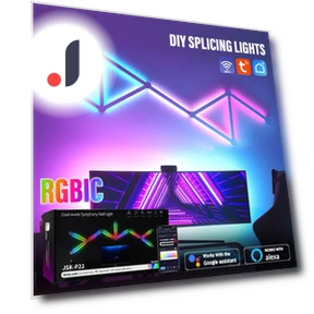 Умная настенная лампа с RGBIC подсветкой — Оригинальные светильники, Build My Home