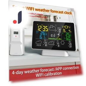 Умные погодные часы с Wi-Fi — Умные часы, Lntelligent Living Hall