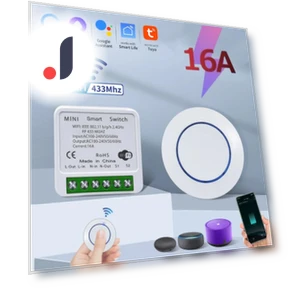 WiFi Smart Switch Modules 16A 433MHz — Умные модули, Lntelligent Living Hall