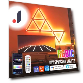 Умный настенный светильник RGBIC — Настенные светильники, Build My Home