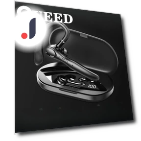 Гарнитура Bluetooth с двумя микрофонами и функцией шумоподавления — Гарнитуры, QUEED