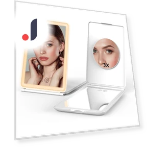 Светодиодное зеркало для макияжа — Компактные и дорожные, Vinde Home