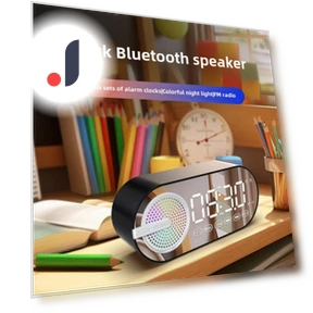 Портативный светящийся Bluetooth-динамик и будильник — Будильники и часы, Smarter than future