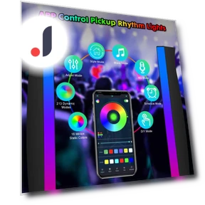 RGBIC RGB музыкальная лампа с Bluetooth управлением — Настольные лампы, AE Selection