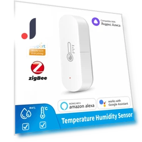 Датчик температуры и влажности ZigBee — Комнатные термометры, Super Dream Home