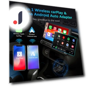 Беспроводной адаптер Carplay Android Auto 2 в 1 — Аксессуары для телефонов, Happy Home Mall