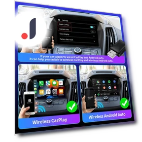 2 в 1 Carplay Ai Box Android Auto беспроводной адаптер — Аксессуары для телефонов, Home Of Auto Parts
