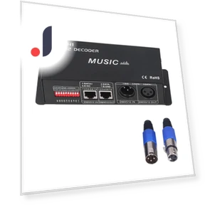 4-канальный DMX 512 декодер — Освещение и студийное оборудование, Andoer