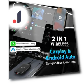 4 в 1 беспроводной Carplay Android Auto Smart TV Box — Автомагнитолы, Home Of Auto Parts