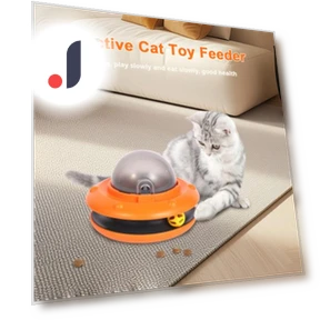 Игрушка-головоломка для домашних животных — Медленные кормушки, Kitty Cat House