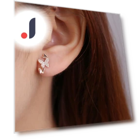 Умные серьги-бабочки — Умные украшения, Original jewelry design
