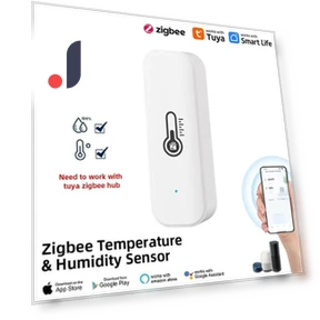 Датчик температуры и влажности Zigbee — Комнатные термометры, Good Household Items